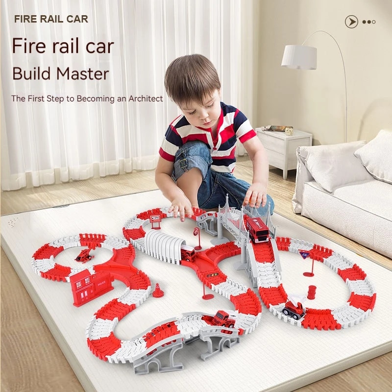 Model Kit Engine - مسار محرك الحريق تجميع هندسة السيارات
