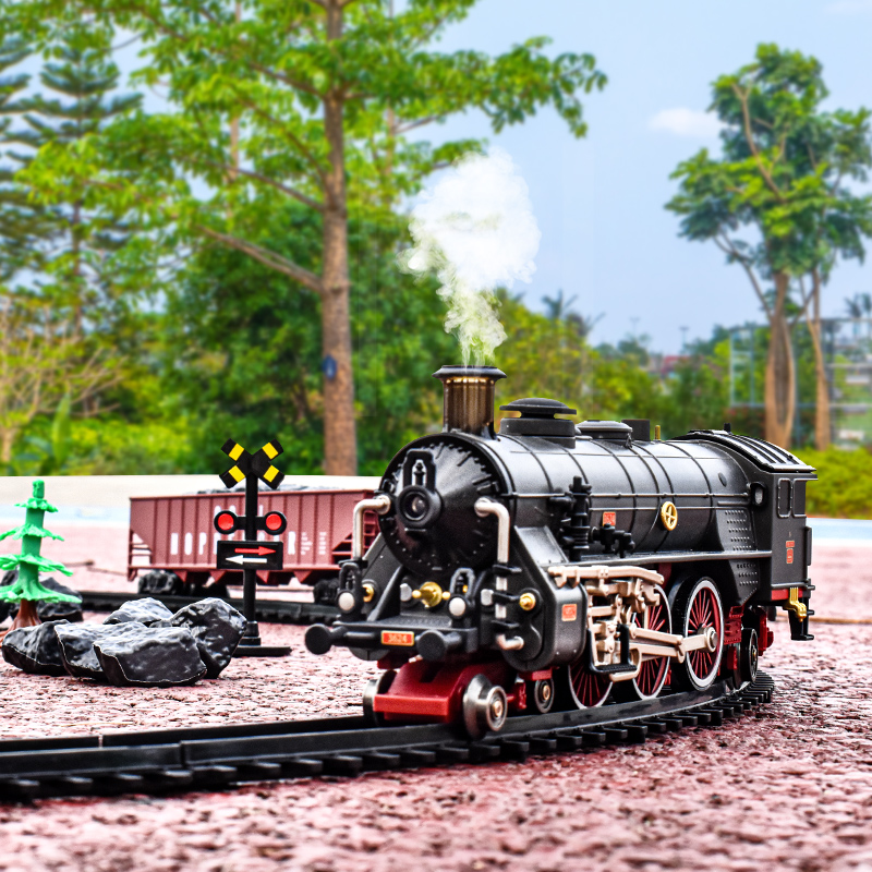 قاطرة البخار مع رئيس سبيكة ، ن - مراجعة Model Kit Train وسعره