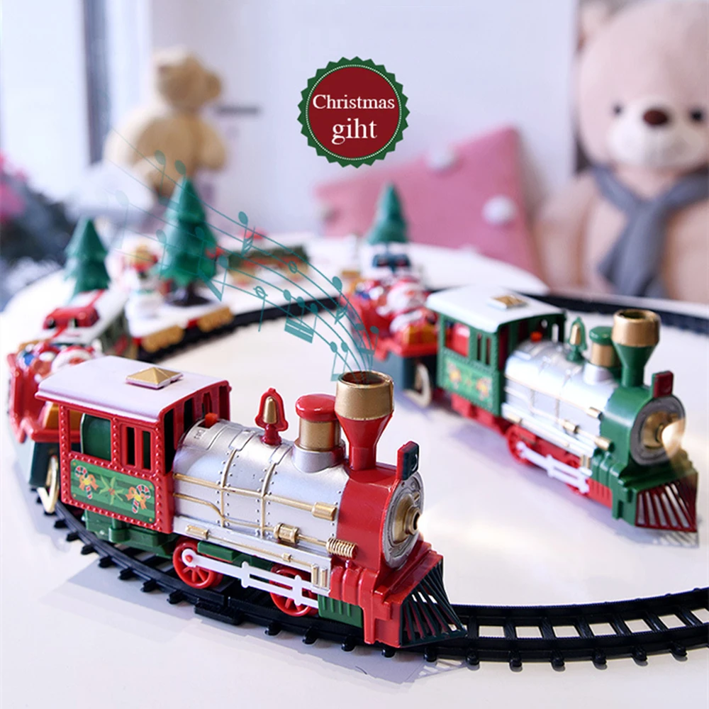 عيد الميلاد احتفالي قطار قاطرة - مراجعة Model Kit Train وسعره