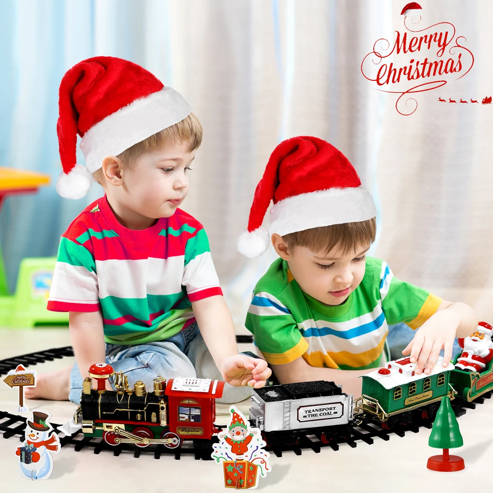 عيد الميلاد احتفالي قطار قاطرة - مراجعة Model Kit Train وسعره
