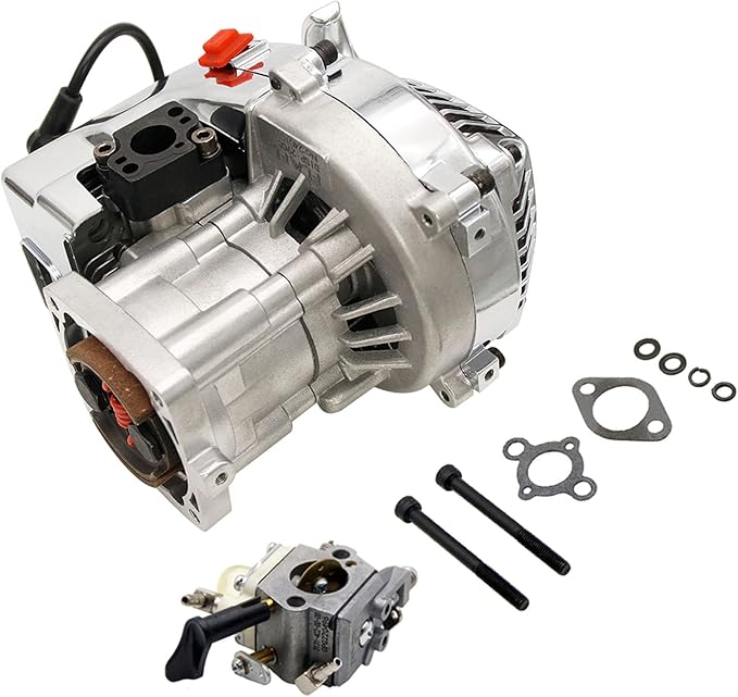 محرك FLMLF 29CC بـ 4 مسامير مط - مراجعة Model Kit Engine وسعره