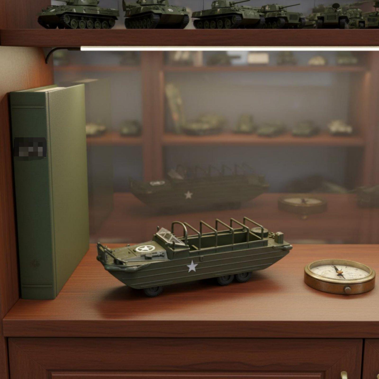 نموذج شاحنة برمائية من الحرب ا - مراجعة Model Kit Ww2 وسعره