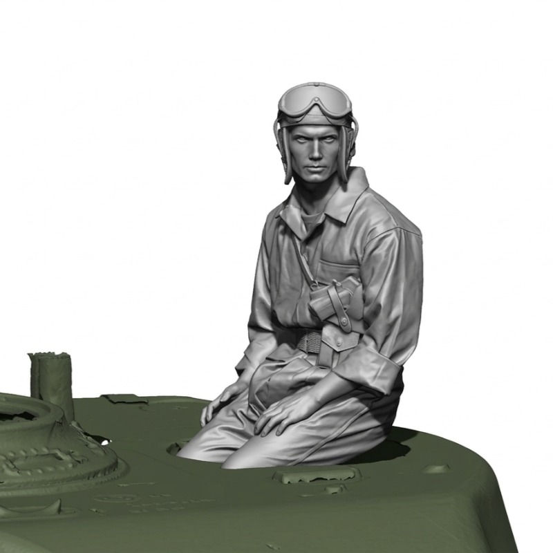 نموذج مجسم مصبوب من الراتنج بم - مراجعة Model Kit Ww2 وسعره